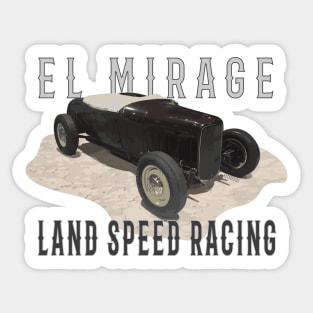 El Mirage Land Speed Racing Sticker